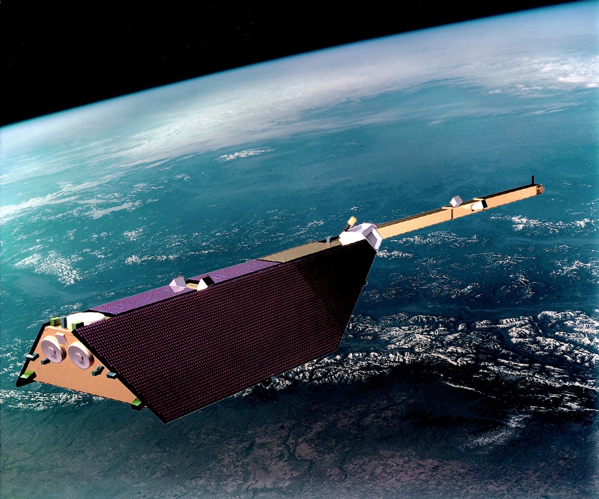 Fig 2. CHAMP - CHAllenging Minisatellite Payload (GFZ)