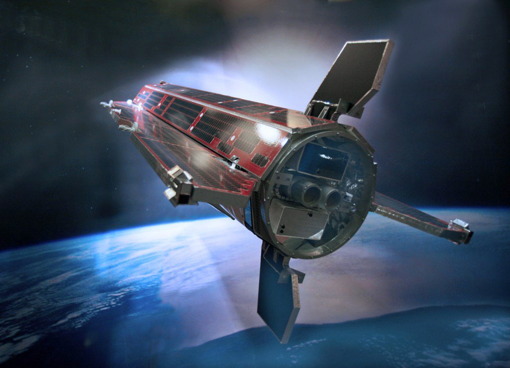 Fig 2. Artist’s view of the GOCE satellite (Picture: ©ESA)