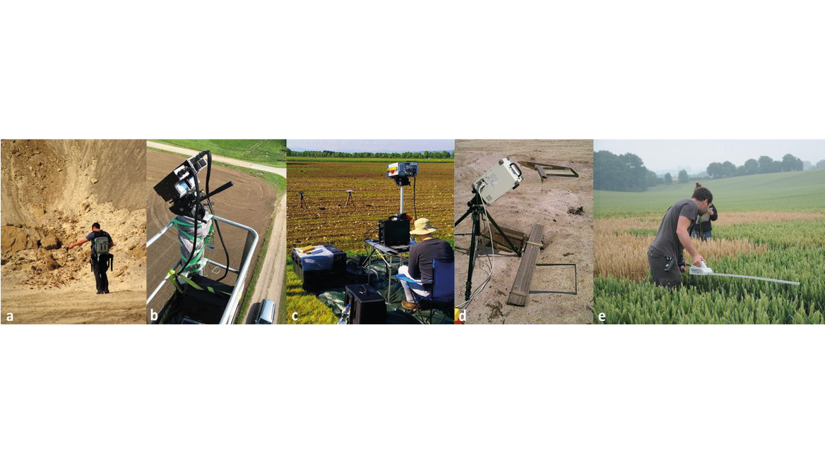 Fig 2. Field measurements:
