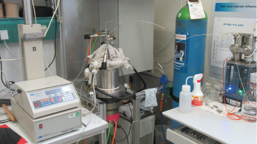 Fig 4. ESTER setup (E. Spangenberg, GFZ)