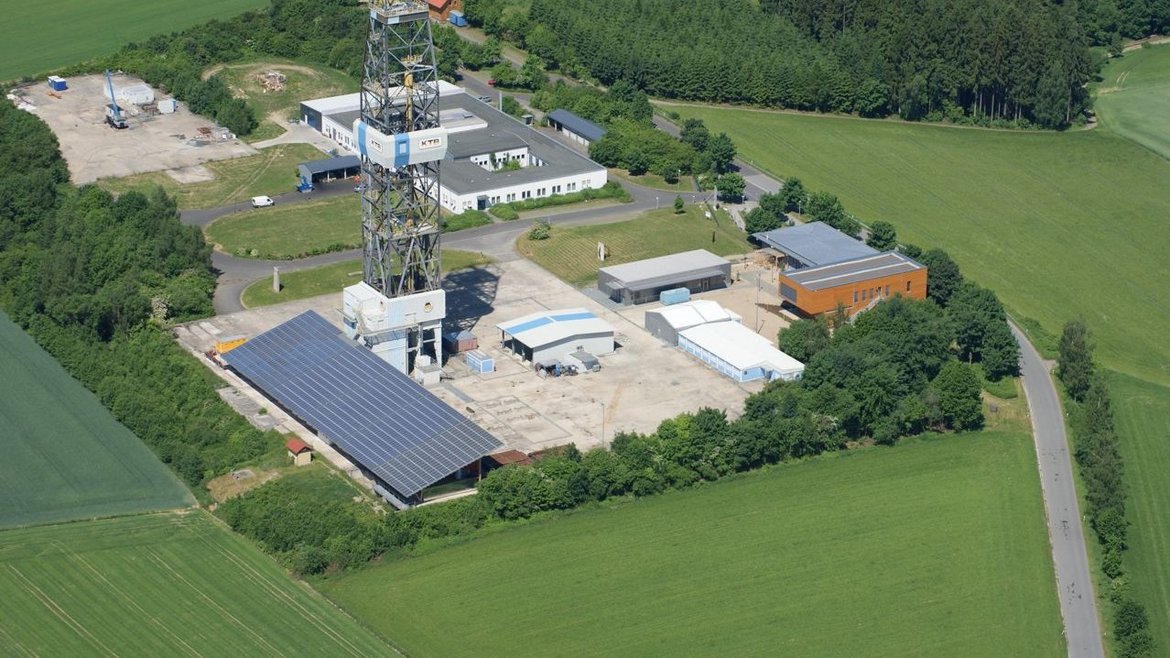 Fig 2. KTB seen from above (KTB)