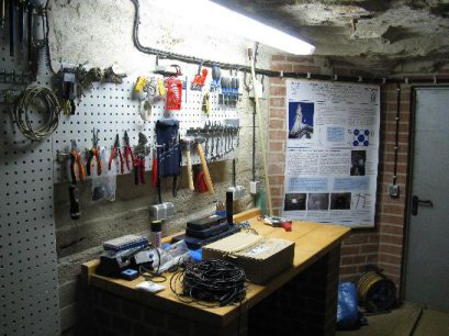 Fig 3. Underground workshop (GFZ)